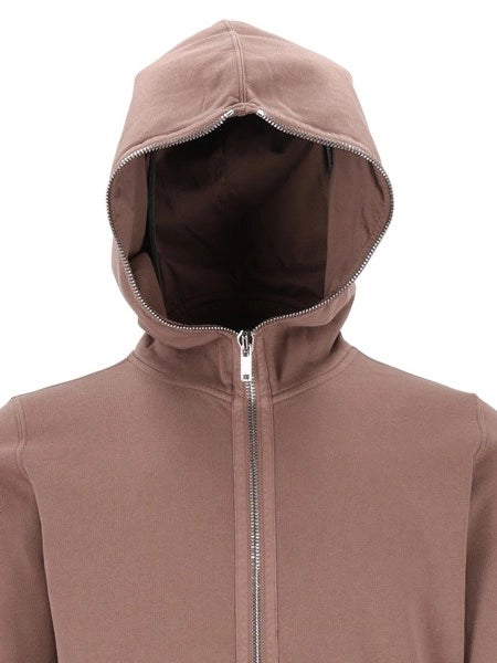 Felpa con cappuccio e zip
