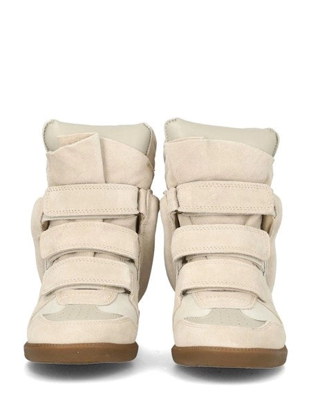 sneakers bekett con zeppa in pelle