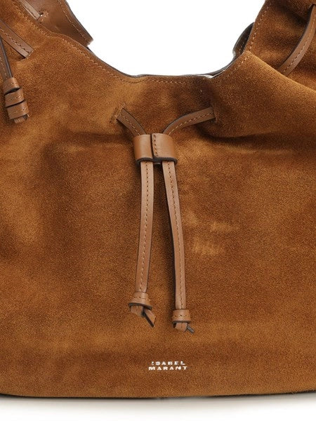 Borsa a spalla "Bolton" Medium in suede