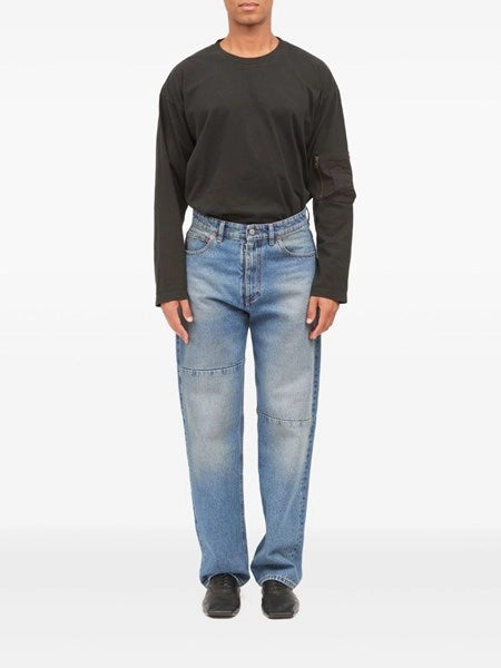 Jeans a gamba dritta