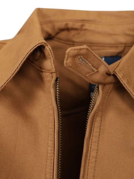 Giacca a vento oversize in cotone