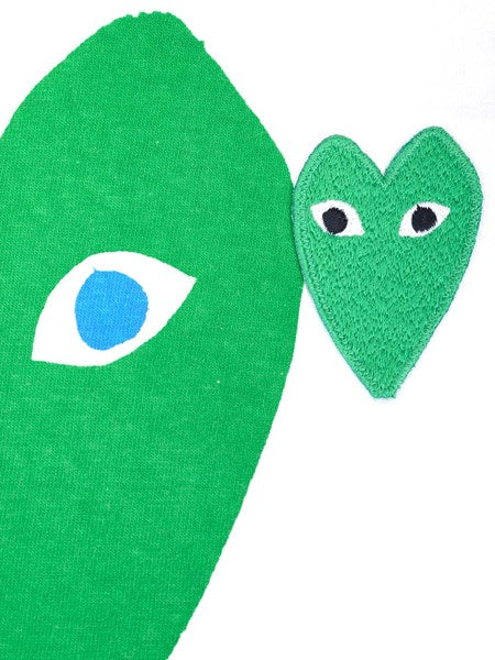 T-shirt cuore verde