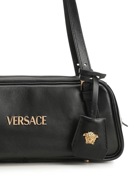 Versace Tag borsa bowling in nappa