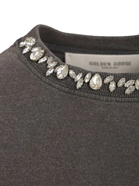 T-shirt con cristalli