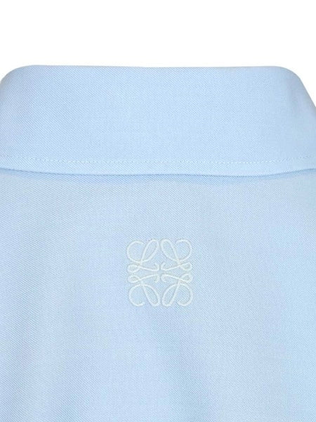 Camicia in lana e seta