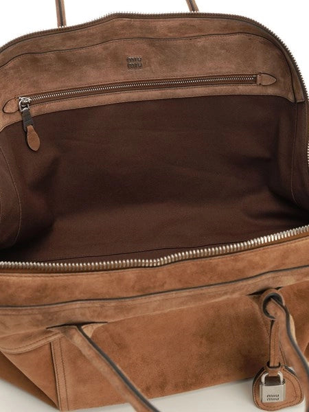 Borsa Vivant in pelle scamosciata