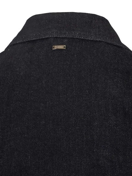 Bomber in denim stretch