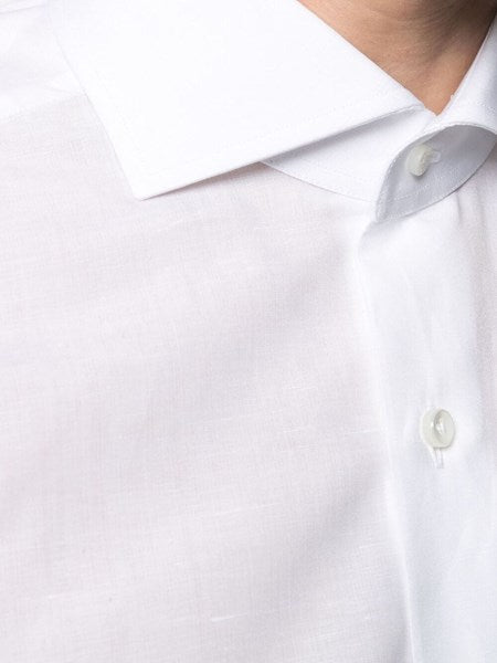 Camicia con collo alla francese