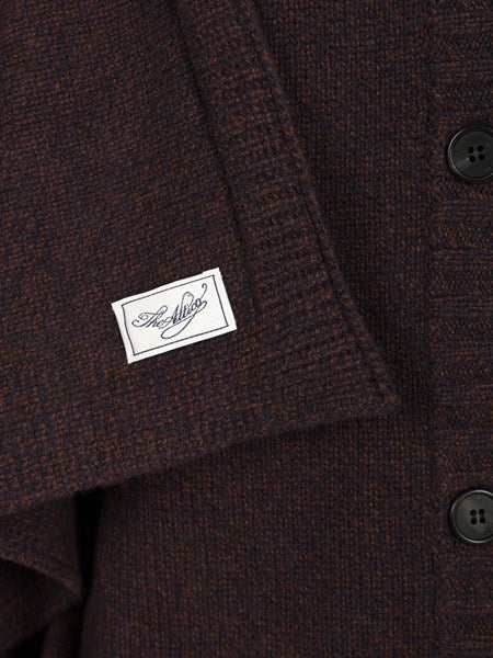 Cardigan con dettagli drappeggiati