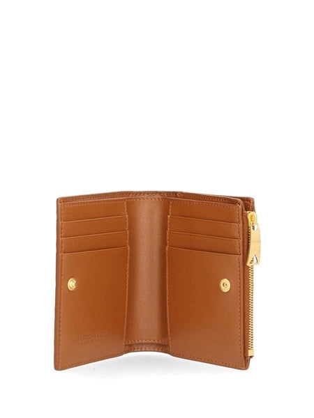 Portafoglio Intrecciato Bi-Fold