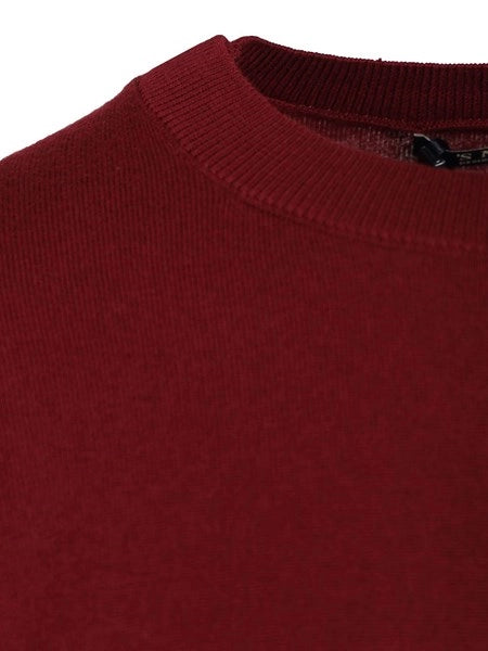 Maglia in filato di cotone, seta e cachemire