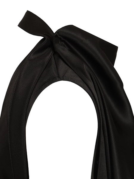 Top in satin di seta