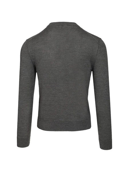 Maglione in lana e seta