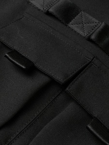 Pantalone cargo nero