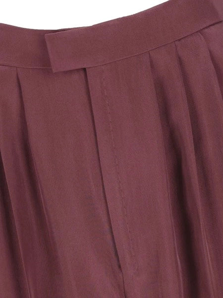 Pantaloni in seta habutai