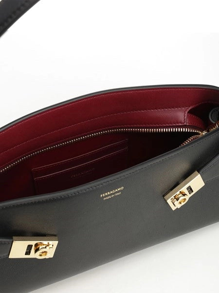 Borsa a tracolla in pelle Hug