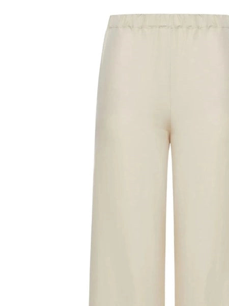 Pantalone in lino e seta