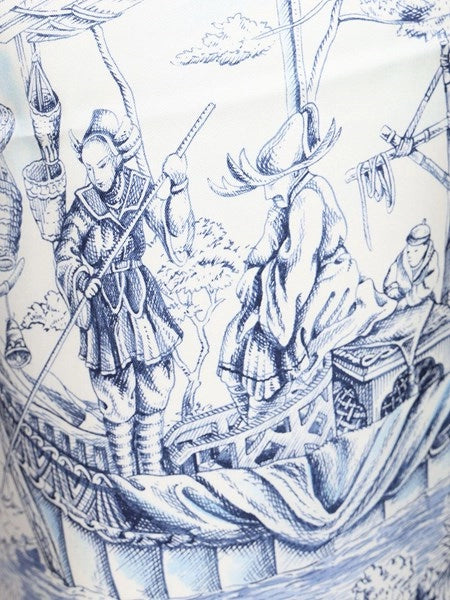 Pareo con stampa "Viaggio"