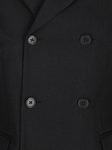 giacca sartoriale in gabardine di lana