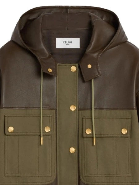 Parka in pelle di agnello