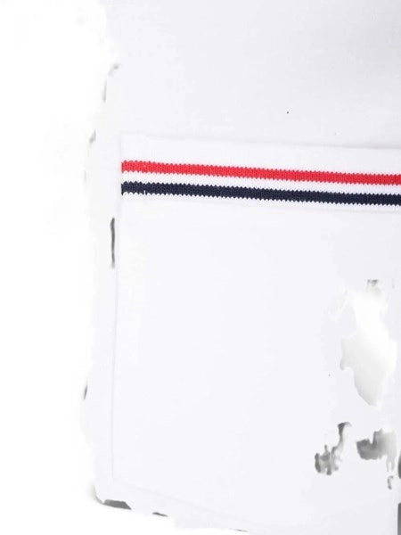 T-shirt "RWB Stripe" bianca