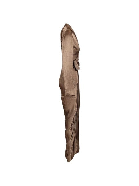Abito Wrap Gown