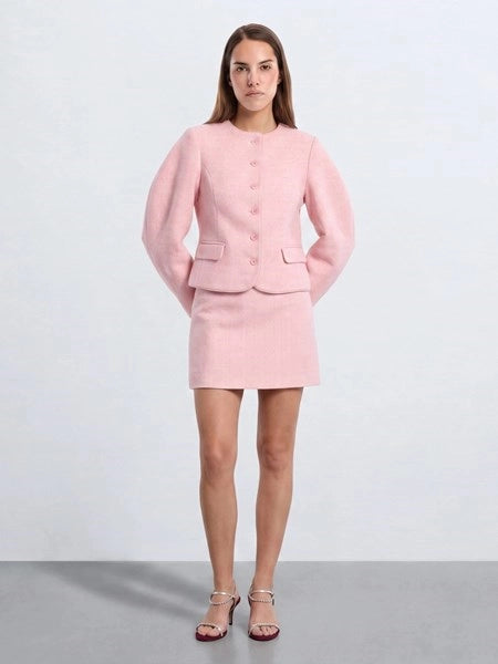 Minigonna bouclé