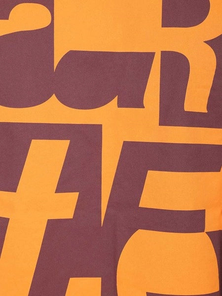 T-shirt con grafica sul retro