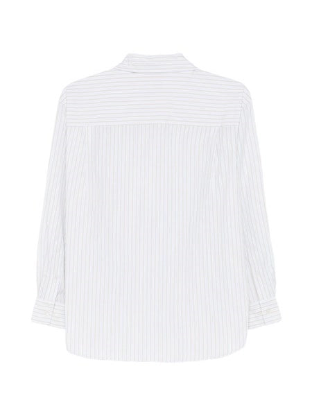 Camicia oversized a righe