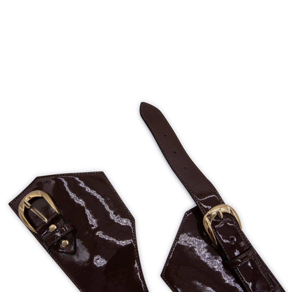 BLACK LEATHER BELT