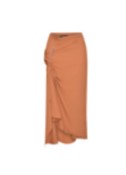 SUSPENSION DRAPE MIDI SKIRT