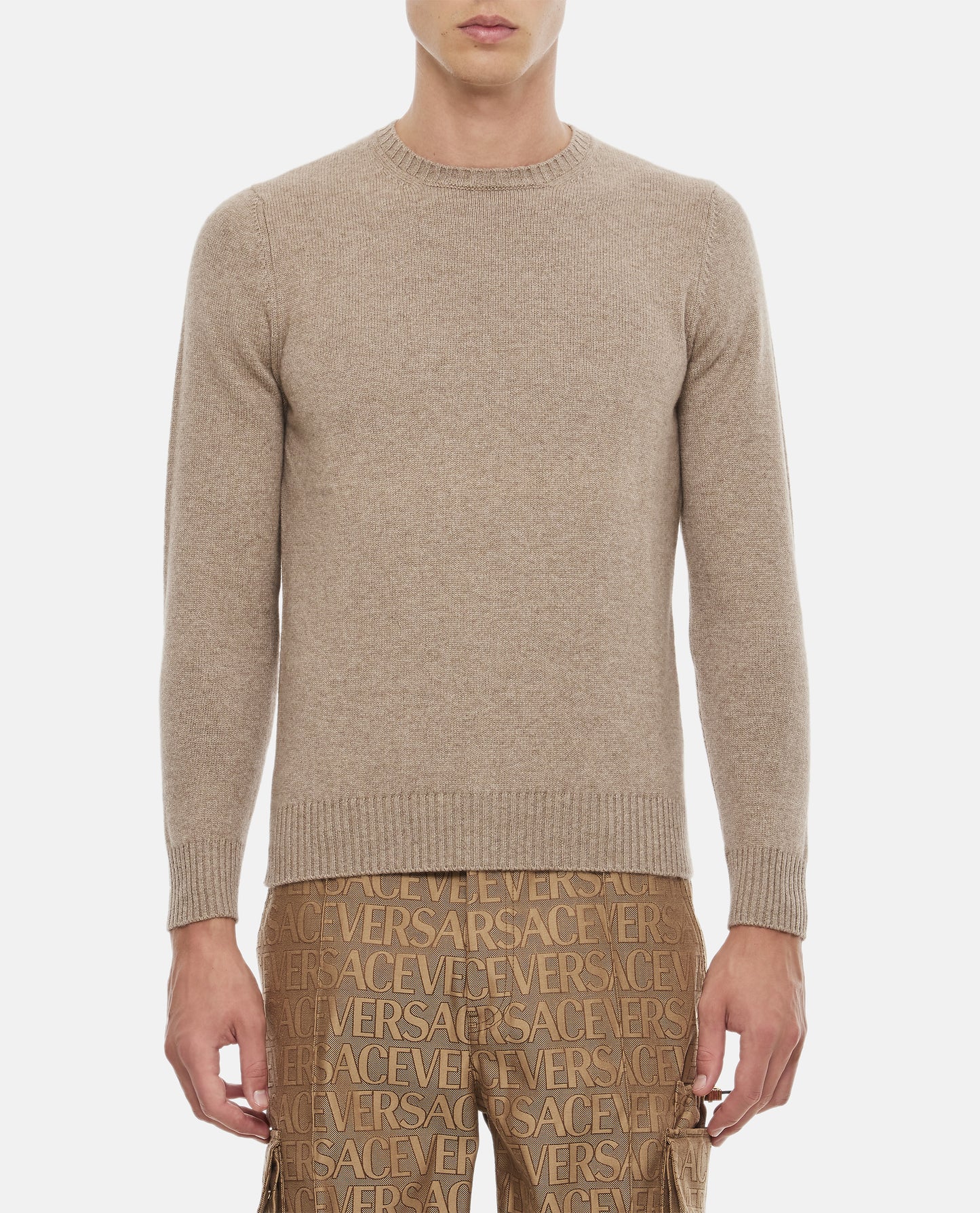 CREWNECK CASHMERE SWEATER