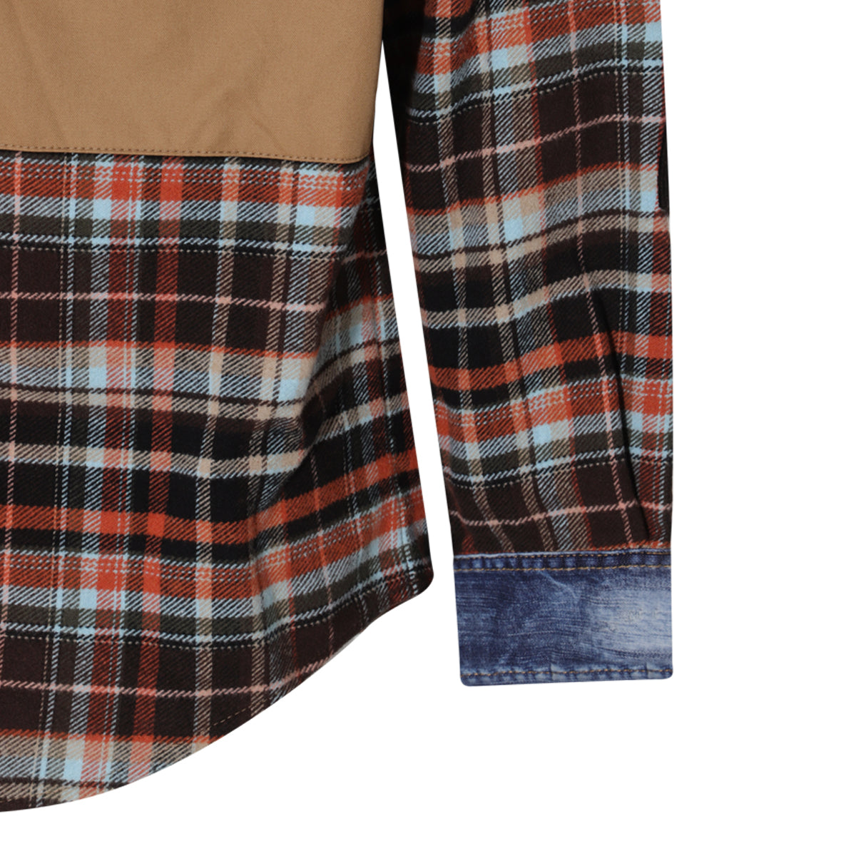 MULTICOLOUR FLANEL COTTON SHIRT