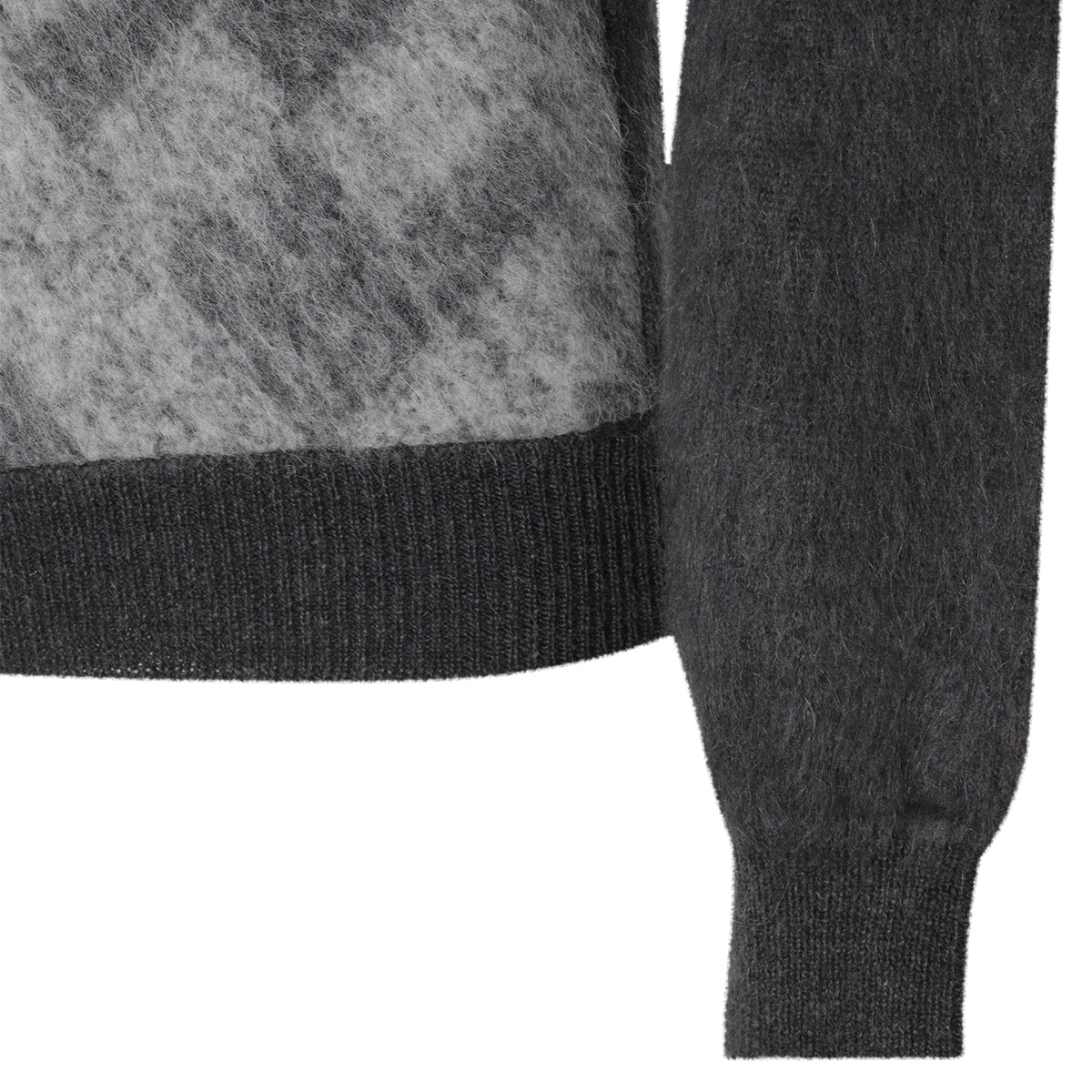 GREY ALPCA FF SWEATER