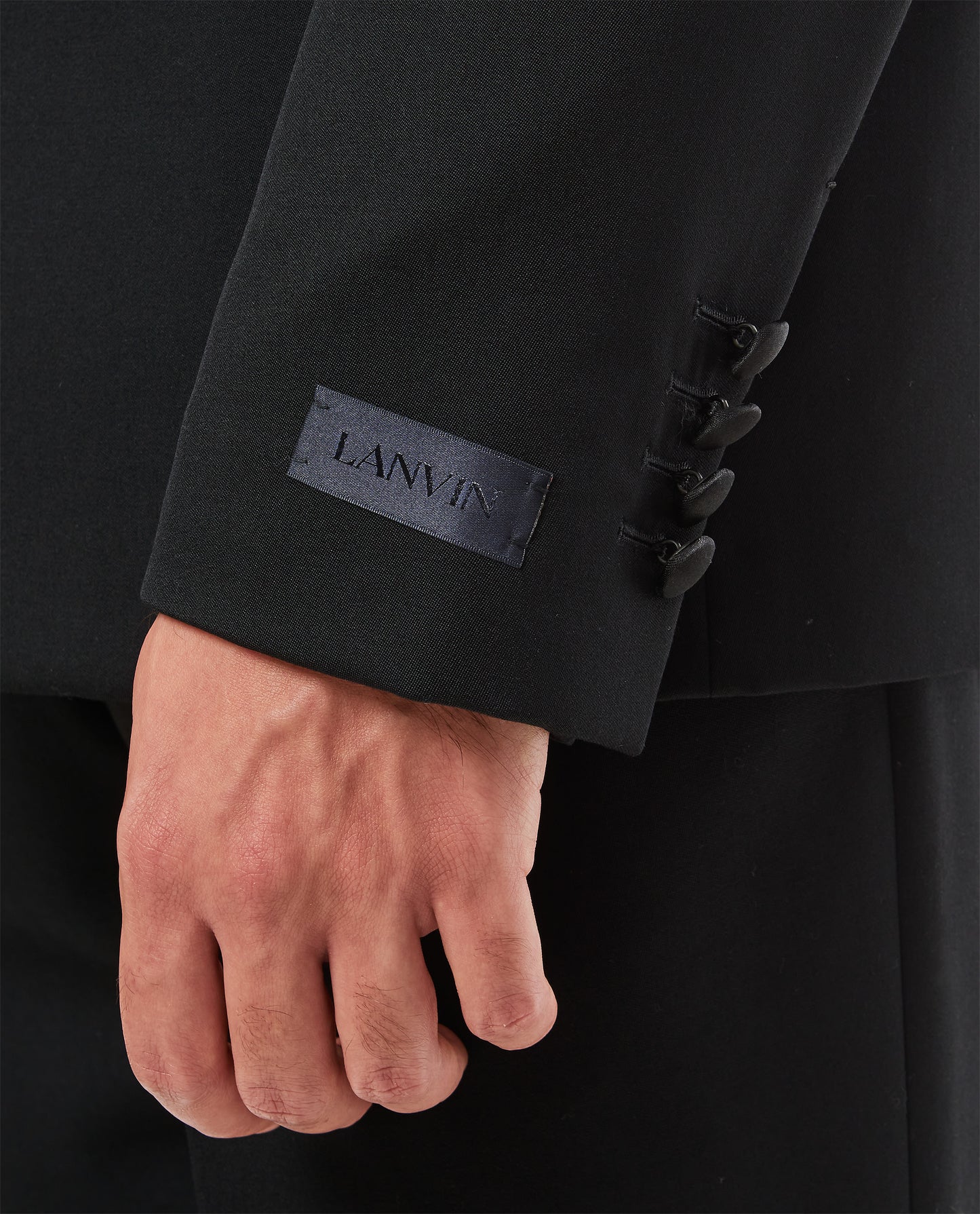 WOOL TUXEDO JACKET