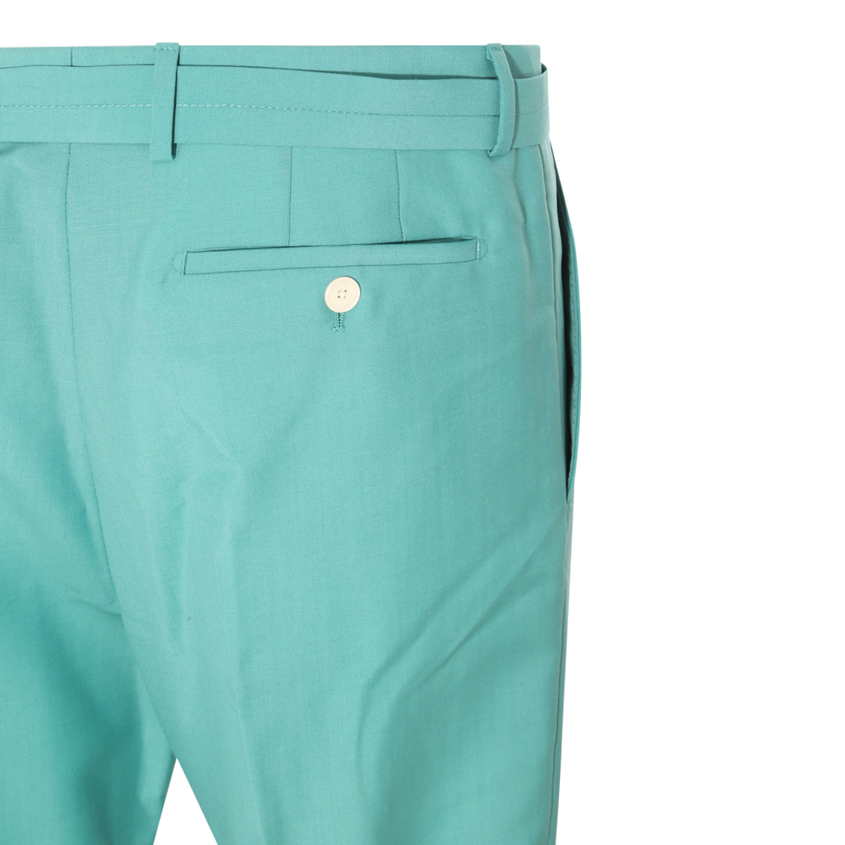 JADE WOOL AND MOHAIR PANTS