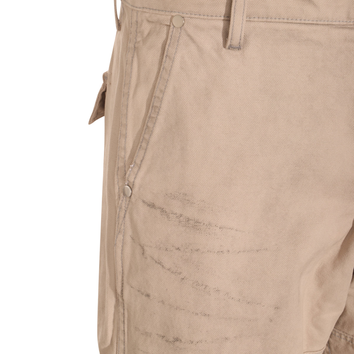 CREAM DENIM JEANS