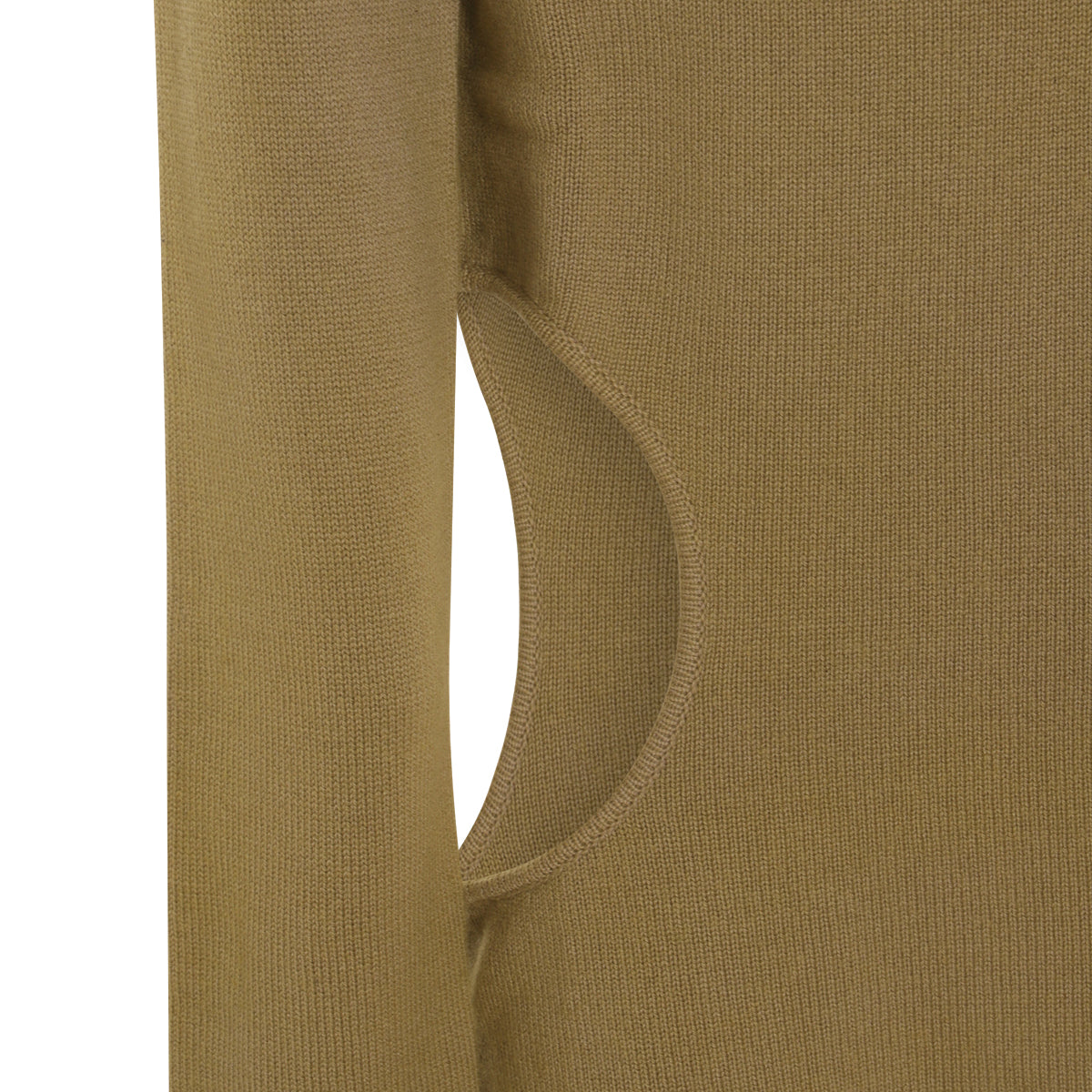BEIGE WOOL KNITWEAR