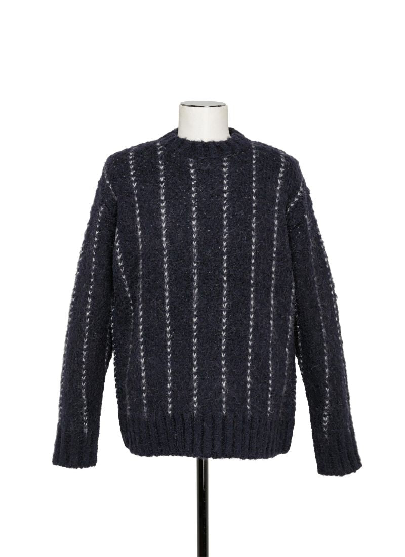 JACQUARD KNIT PULLOVER