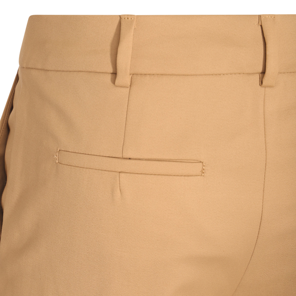 BEIGE OCTTON BLEND STRETCH ANTONY PANTS