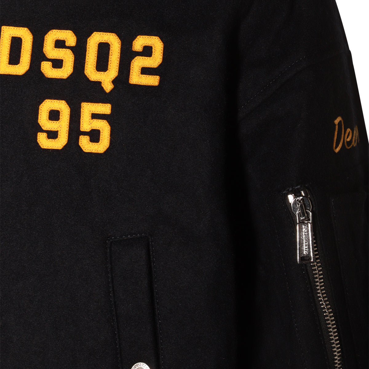 NAVY BLUE WOOL CASUAL JACKET
