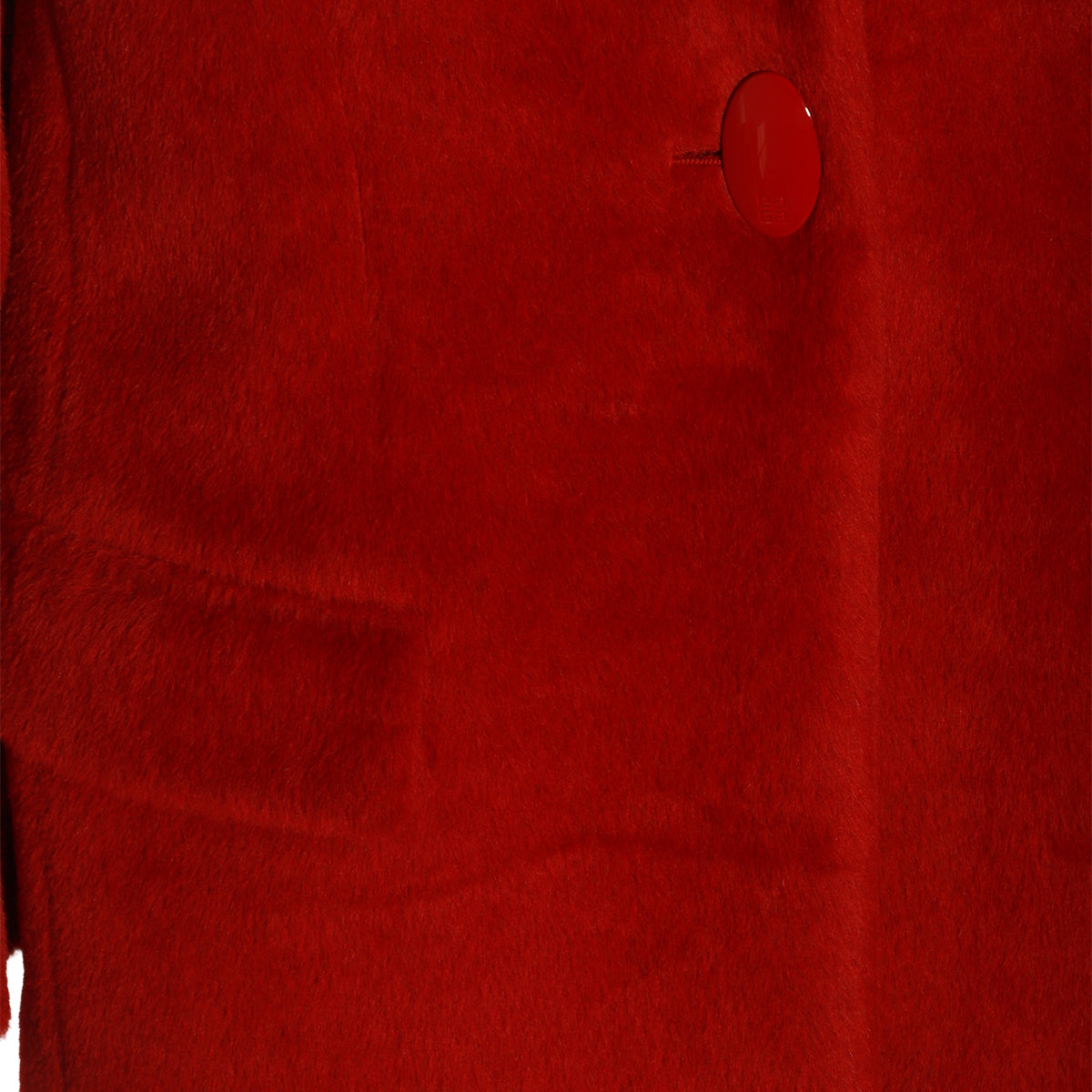 RED WOOL COAT