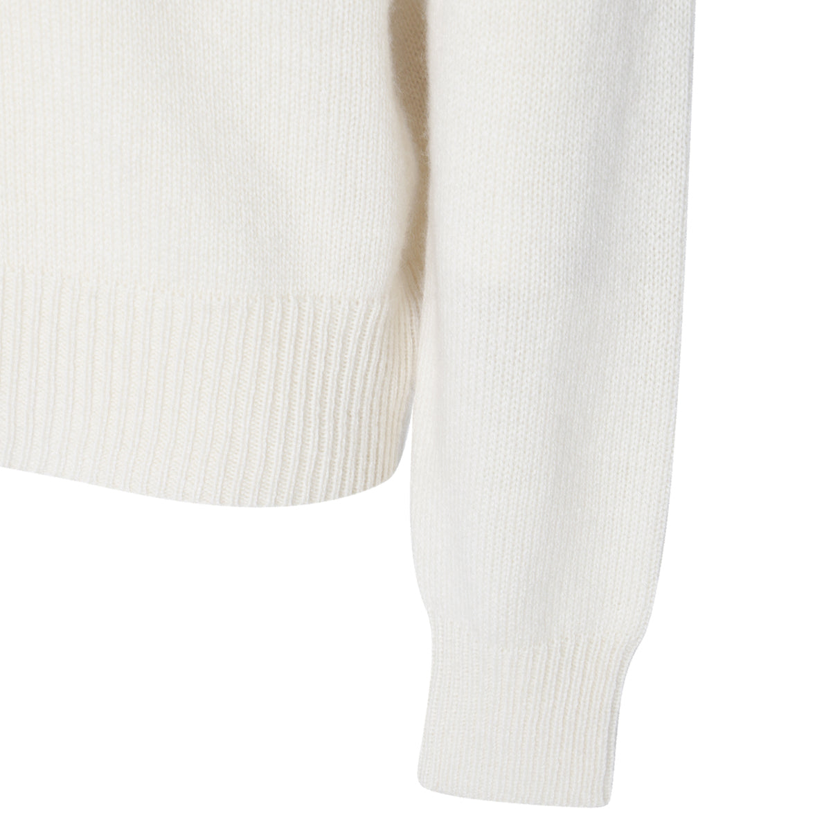WHITE COTTON KNITWEAR