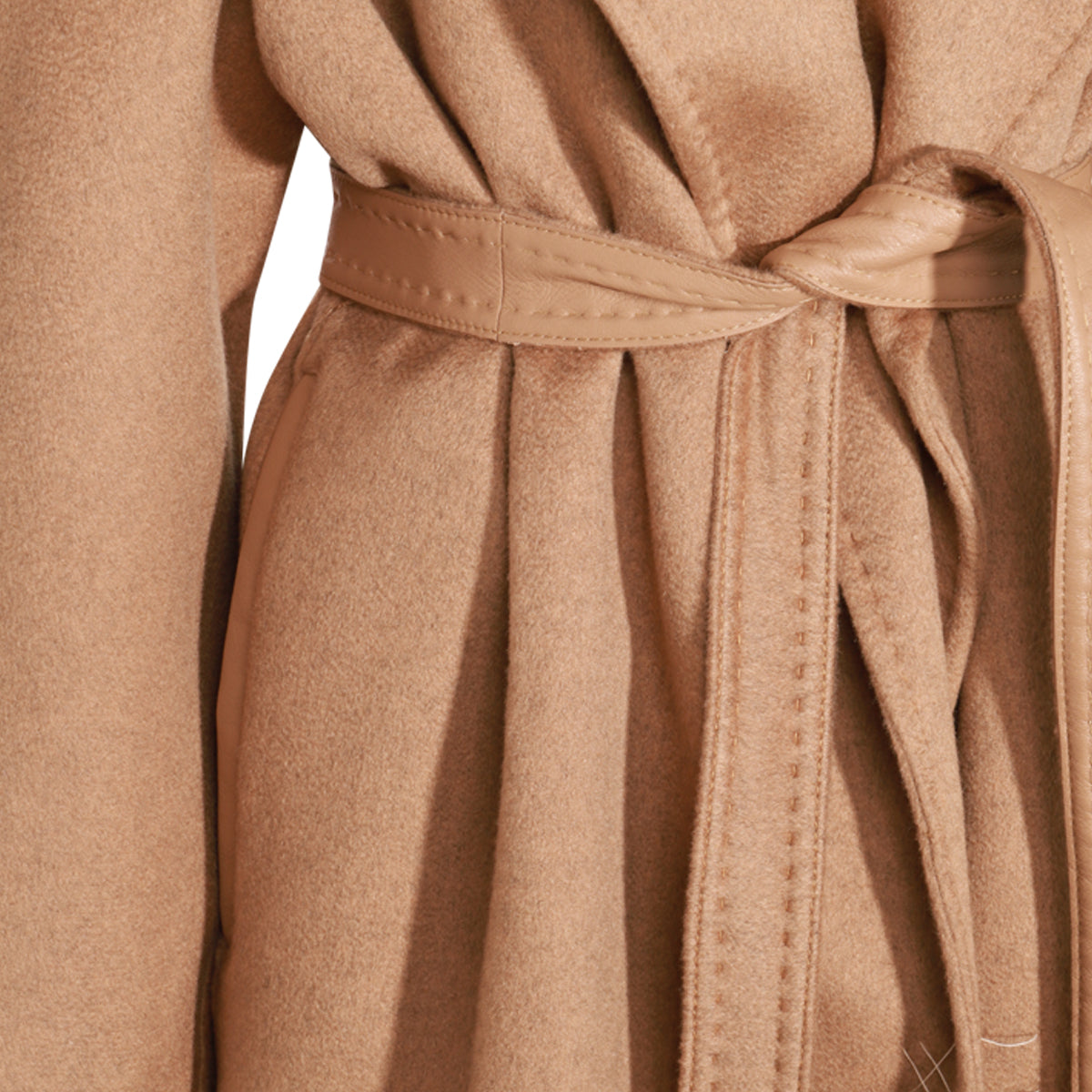 CAMEL WOOL COAT