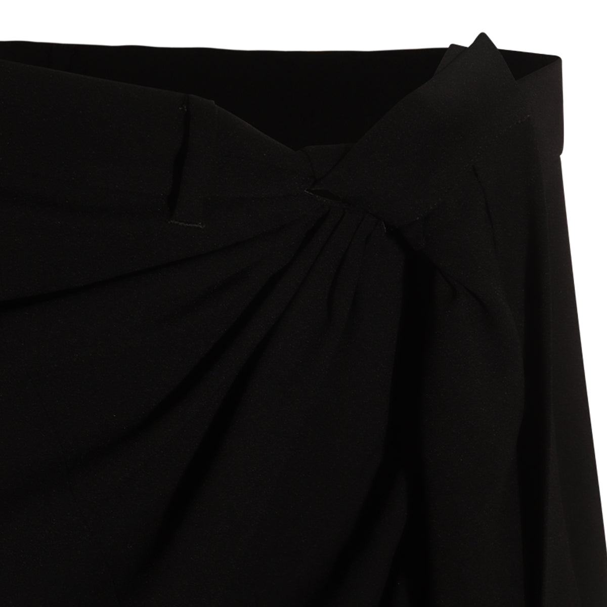 BLACK MIDI SKIRT