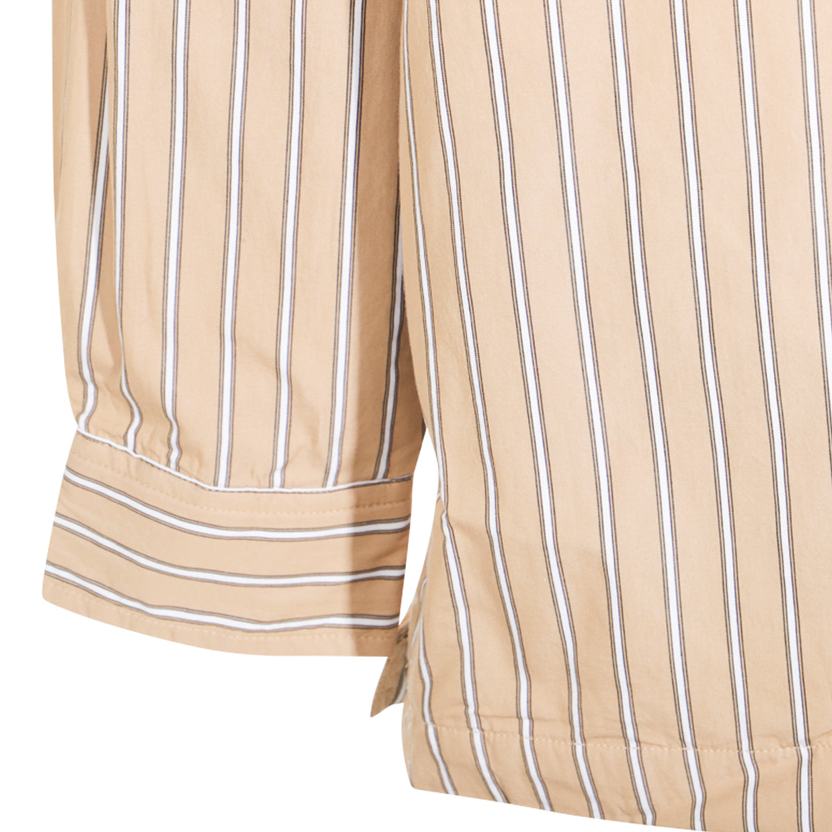 BEIGE COTTON CASUAL JACKET