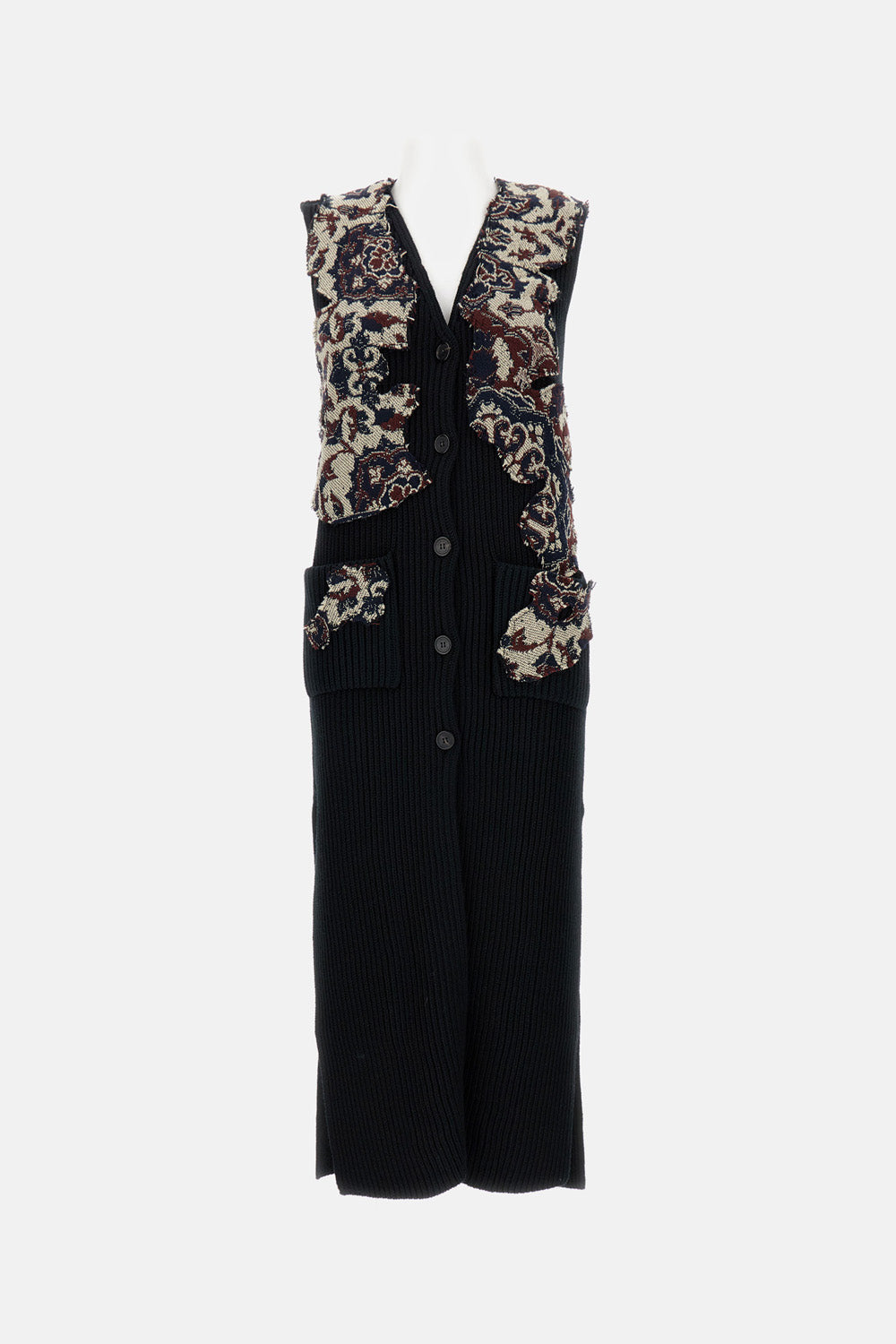 LONG KNIT VEST