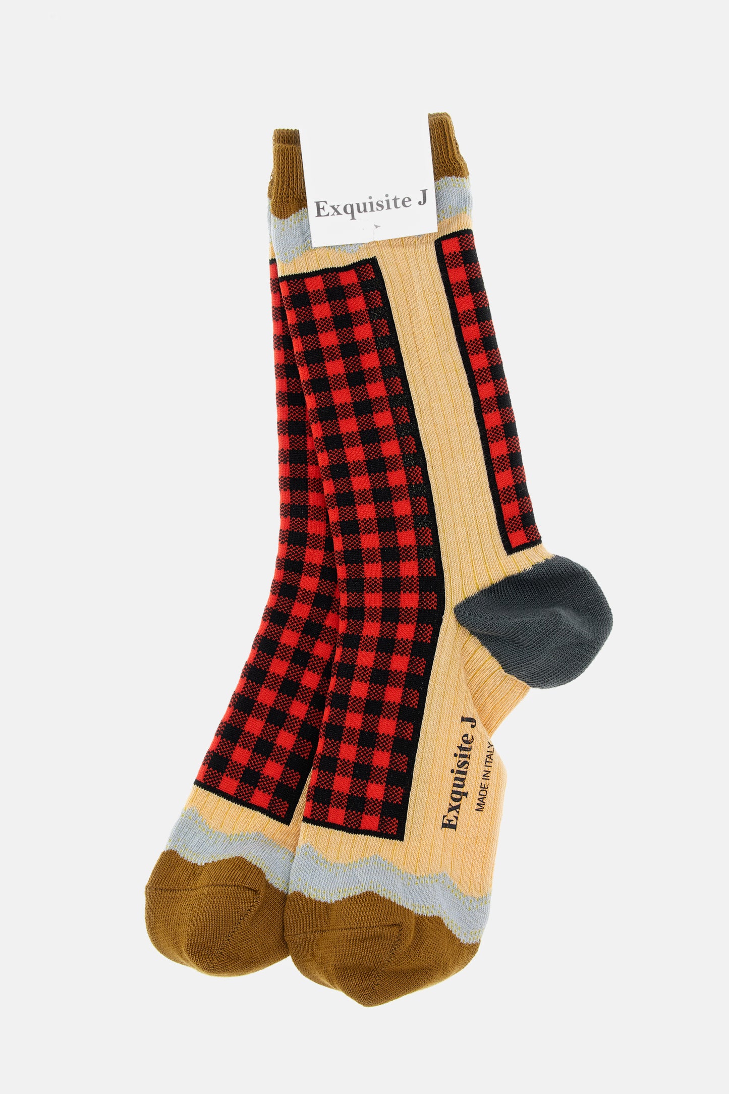 MID-LENGHT COTTON BLEND SOCKS