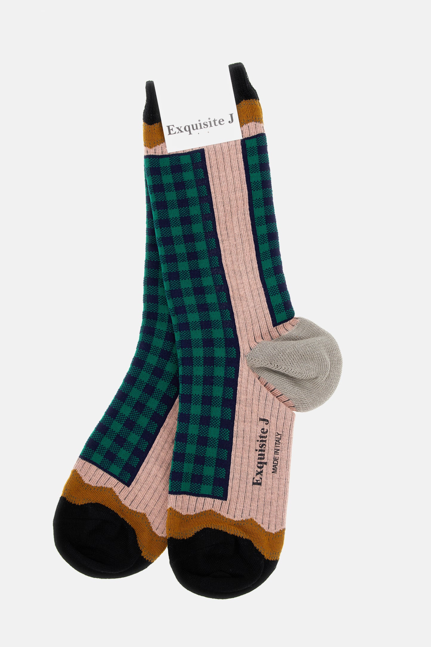 MID-LENGHT COTTON BLEND SOCKS