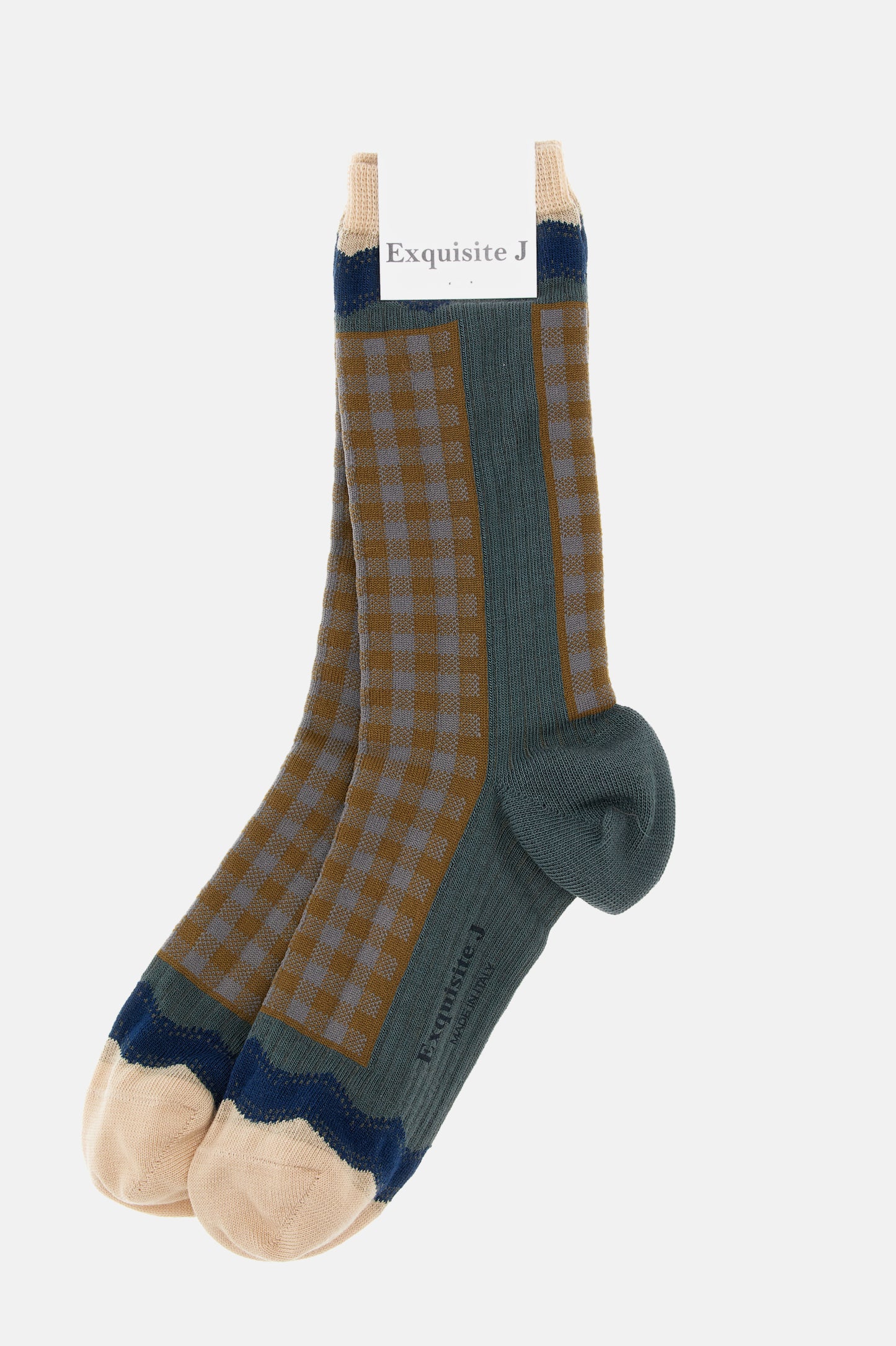 MID-LENGHT COTTON BLEND SOCKS